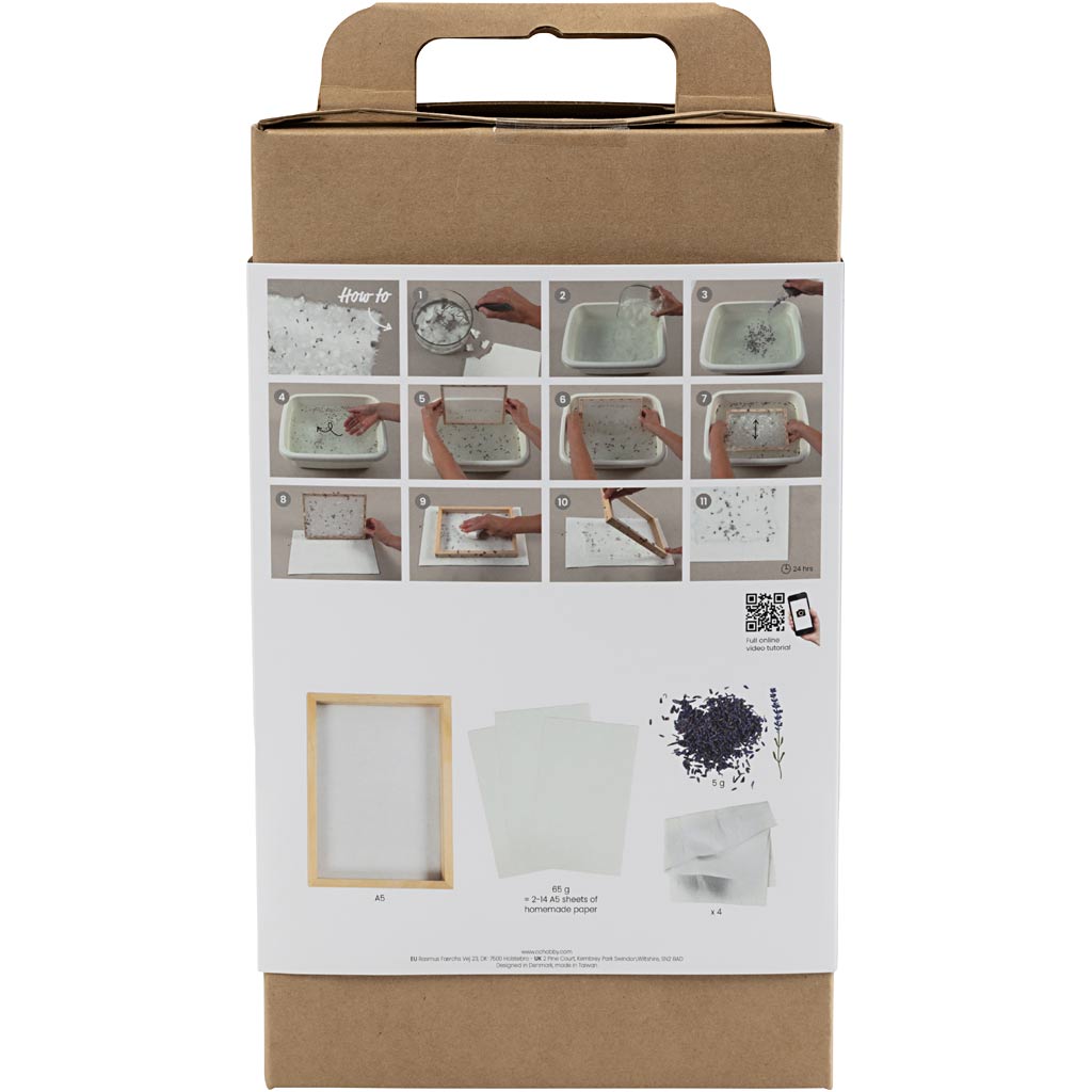 Creatief bedrijf papier maken set