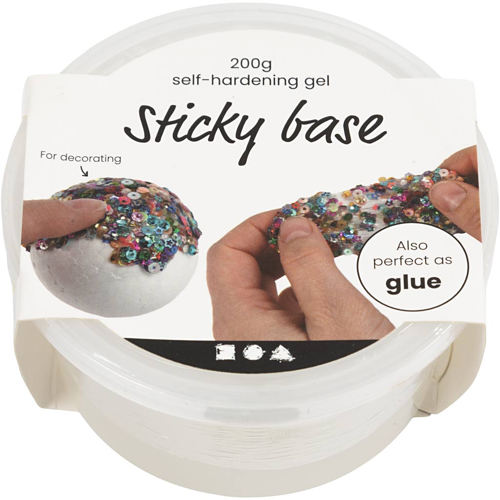 Creativ company kleverige basis boetseergel, 200gr