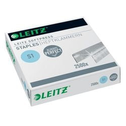 Nietjes leitz s1 softpress zilver 2500 stuks