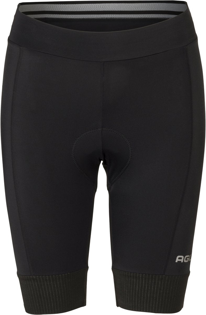 Agu short essential - dames fietsbroek - zwart - maat l