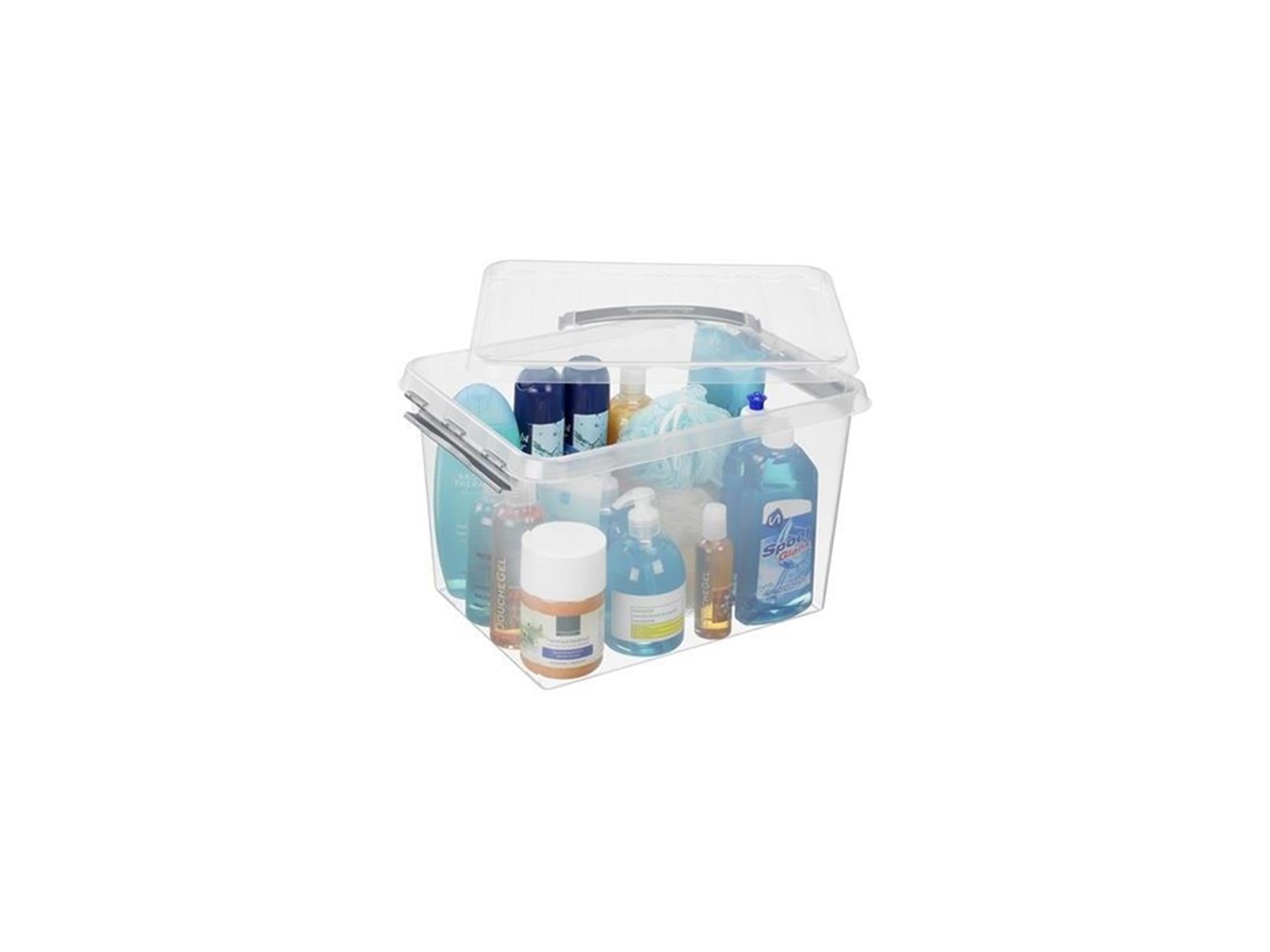 Sunware q-line opbergbox 22l transparant
