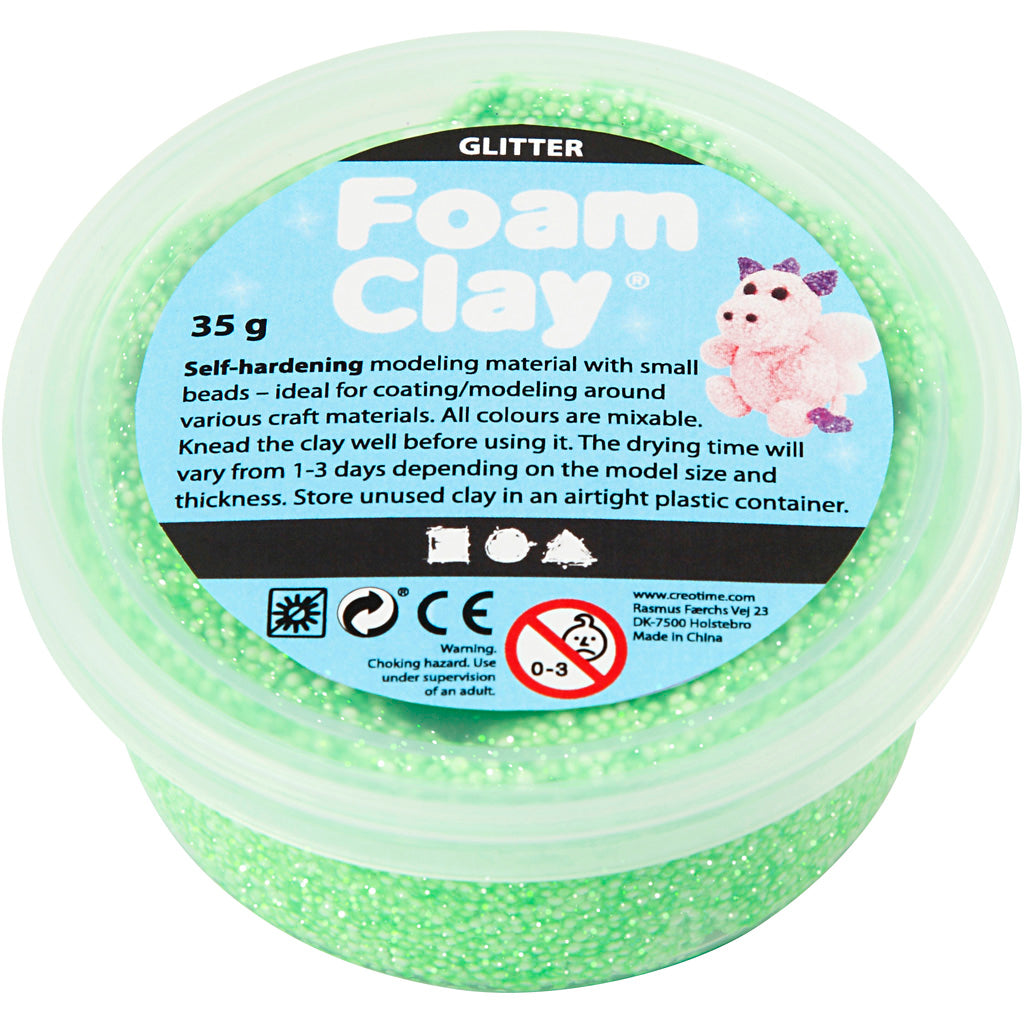 Https: www.cchobby.nl foam-clayr-glitter-groen-35-gr-1-doosje
