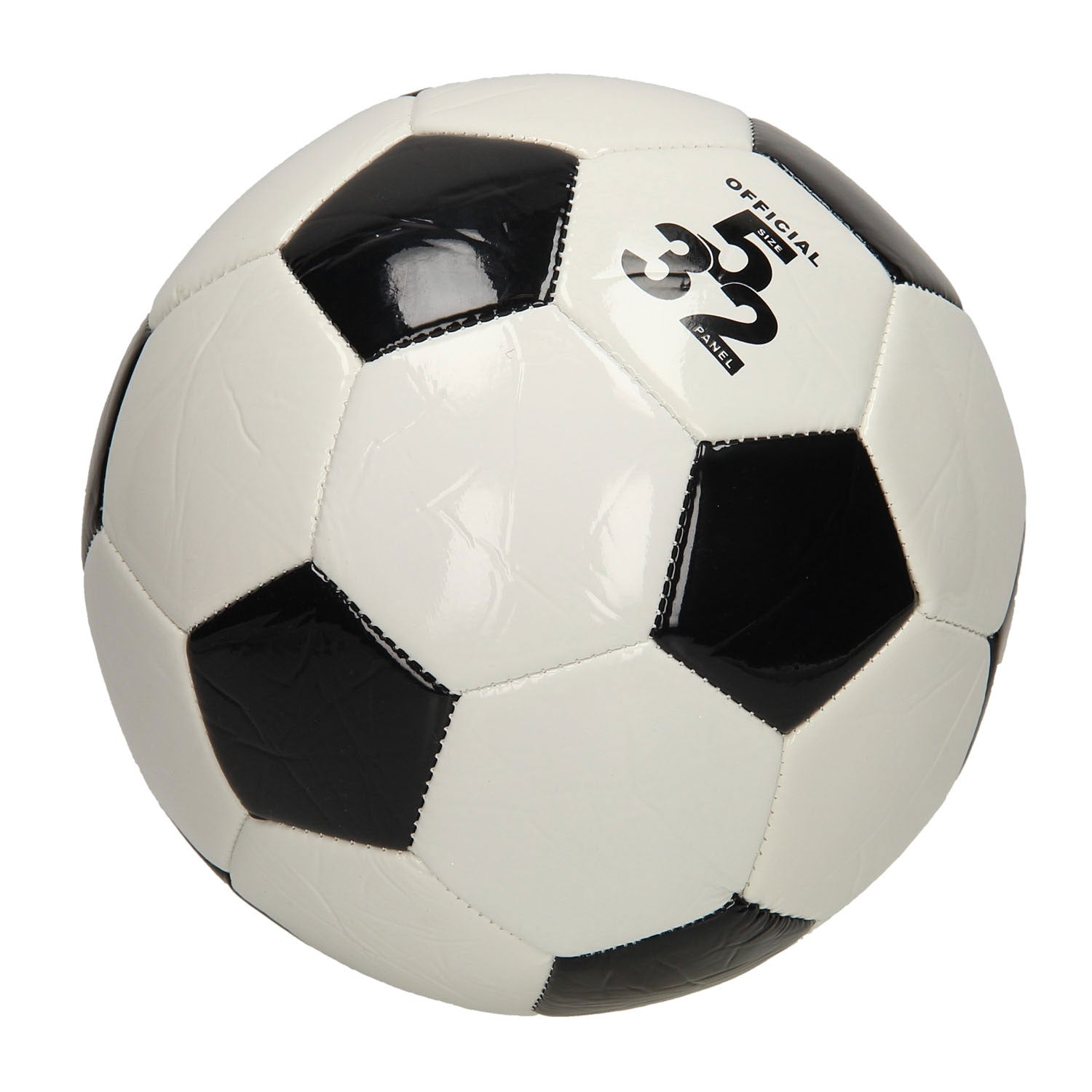 Voetbal klassiek kleur - 21cm