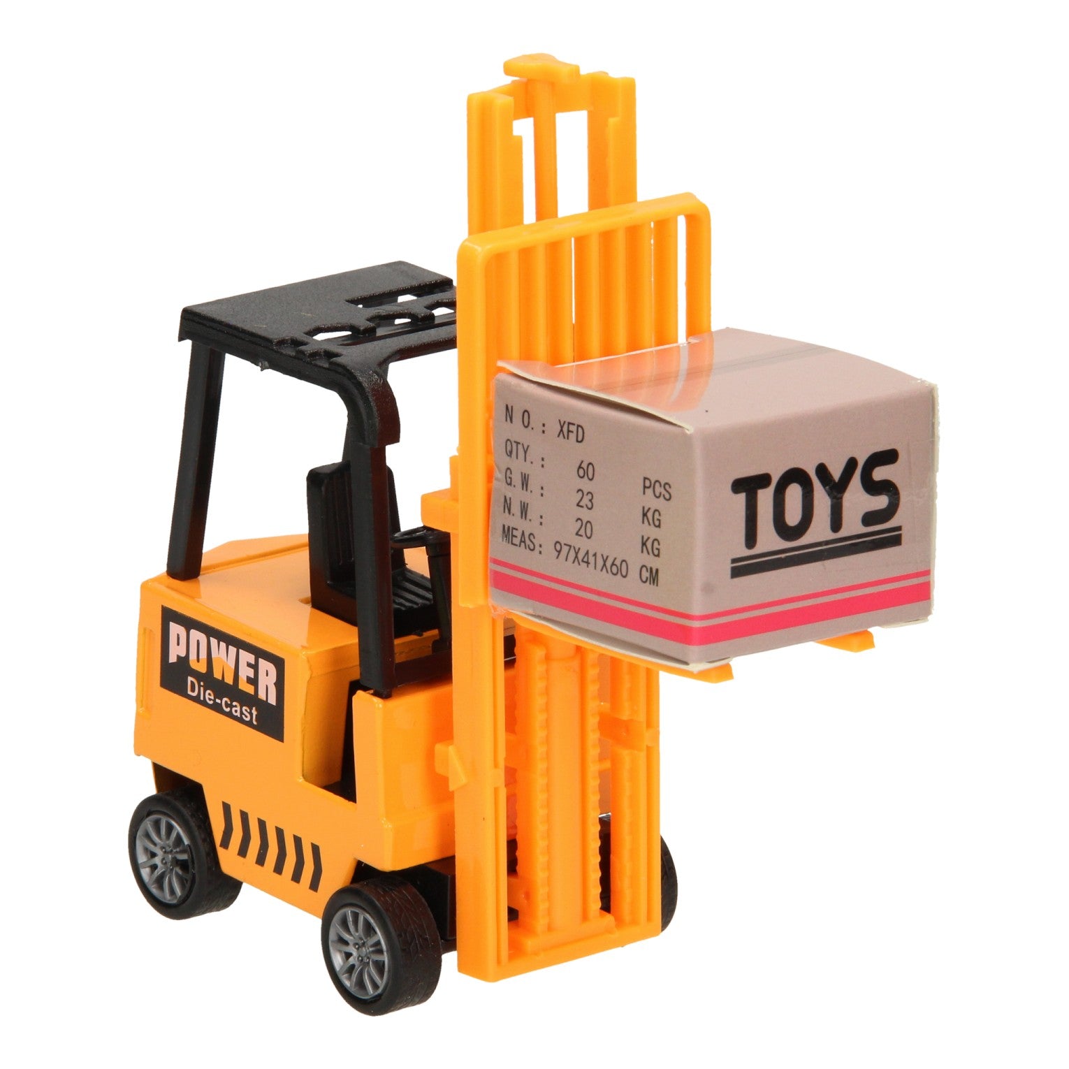 Gegoten heftruck
