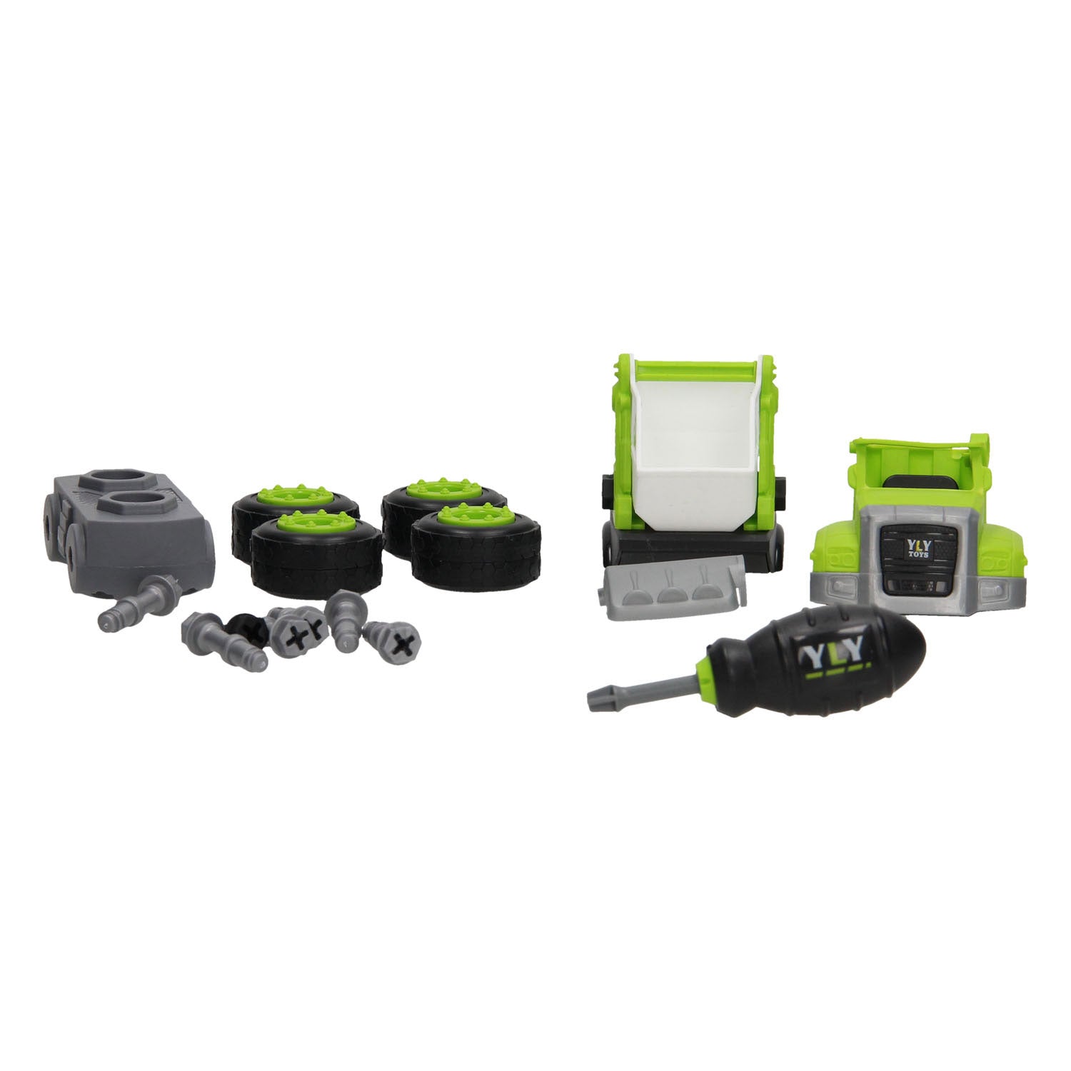 Opbergbox bouw je eigen voertuig - groen