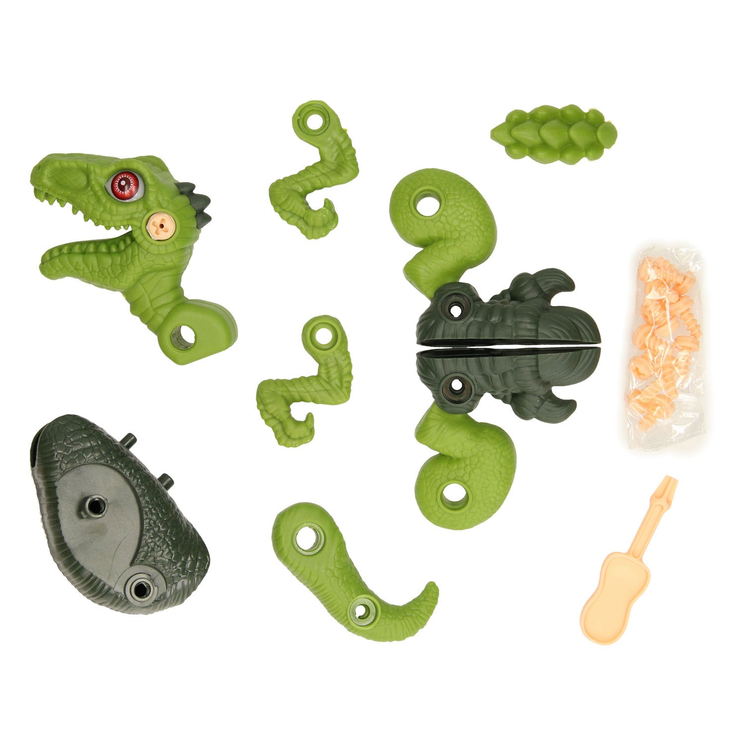 Velociraptor - bouw je eigen dino