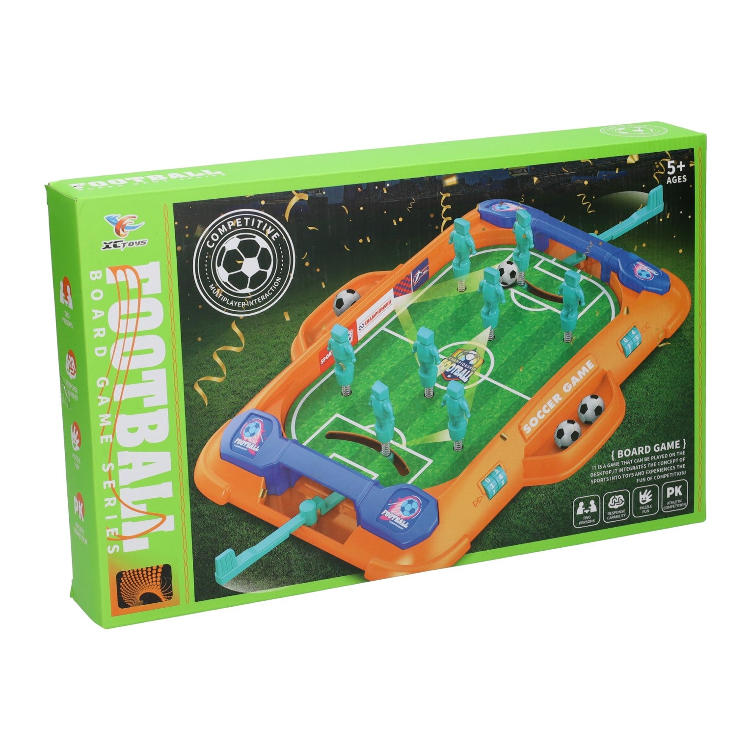 Voetbal duel tafelspel