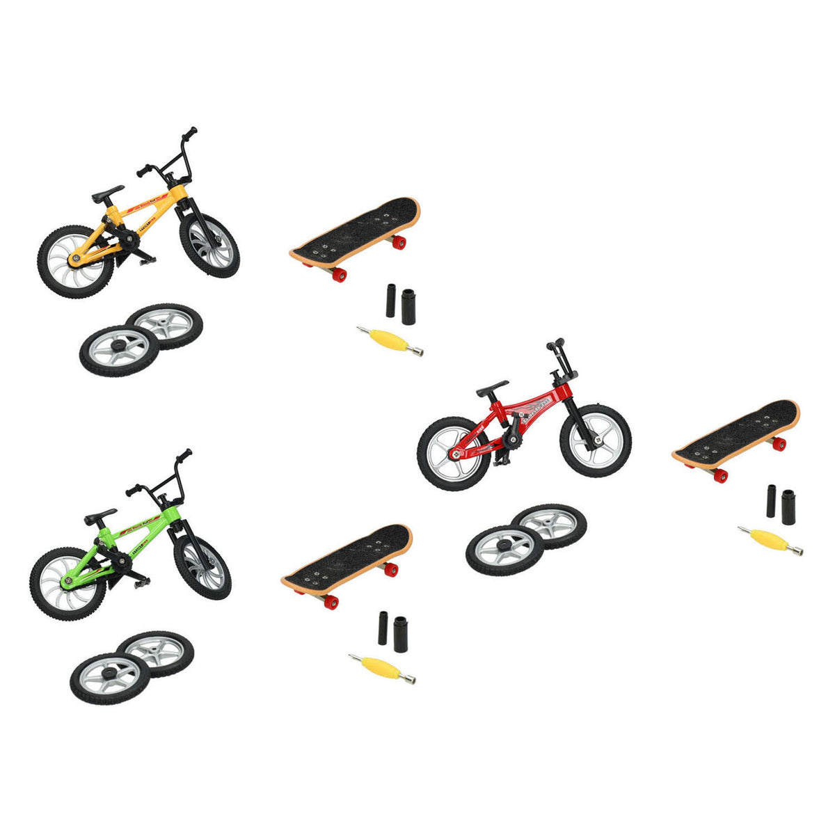 Lobbes speelgoed bv vinger stuntfiets met accessoires