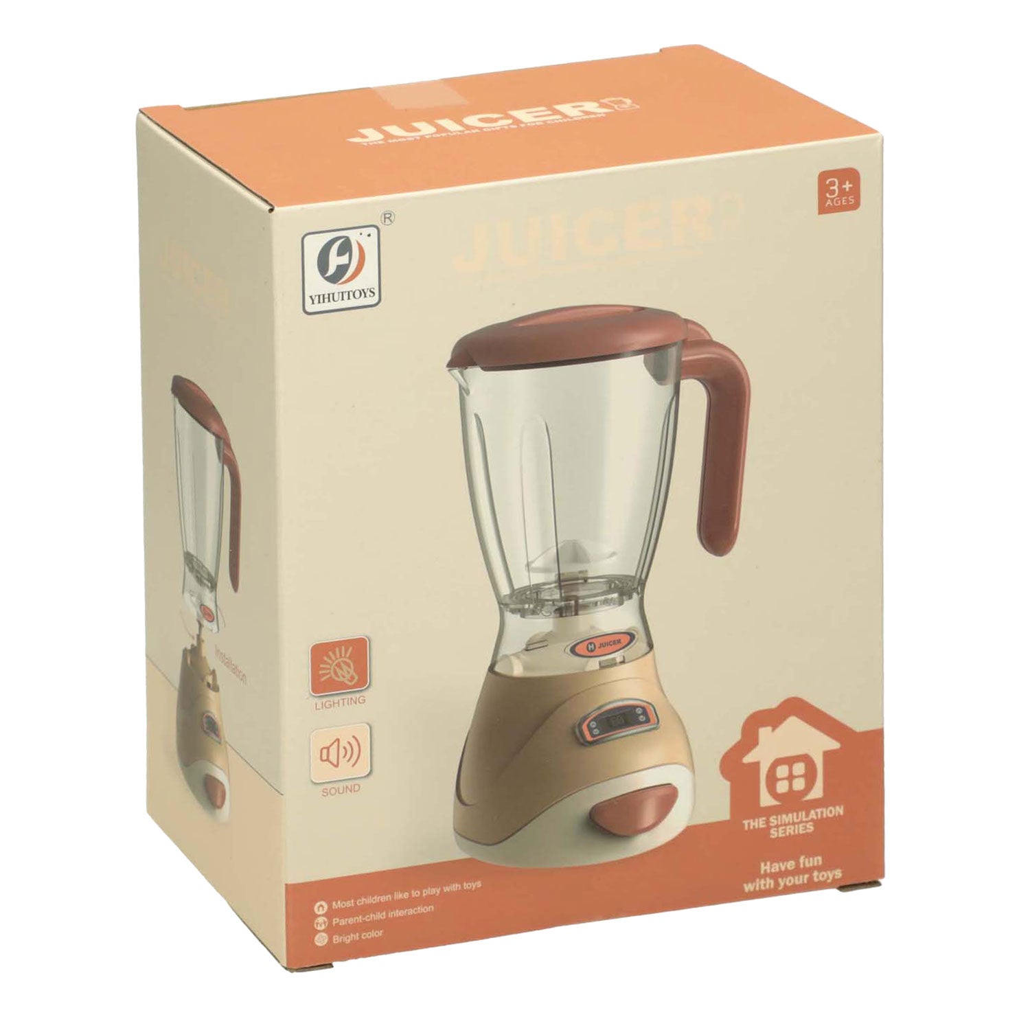 Blender sapcentrifuge met licht en geluid