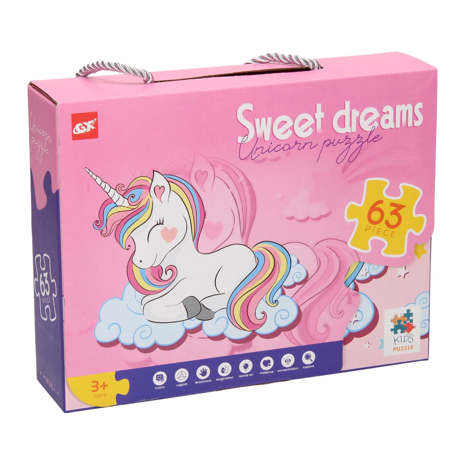 Legpuzzel sweet dreams unicorn, 63st.