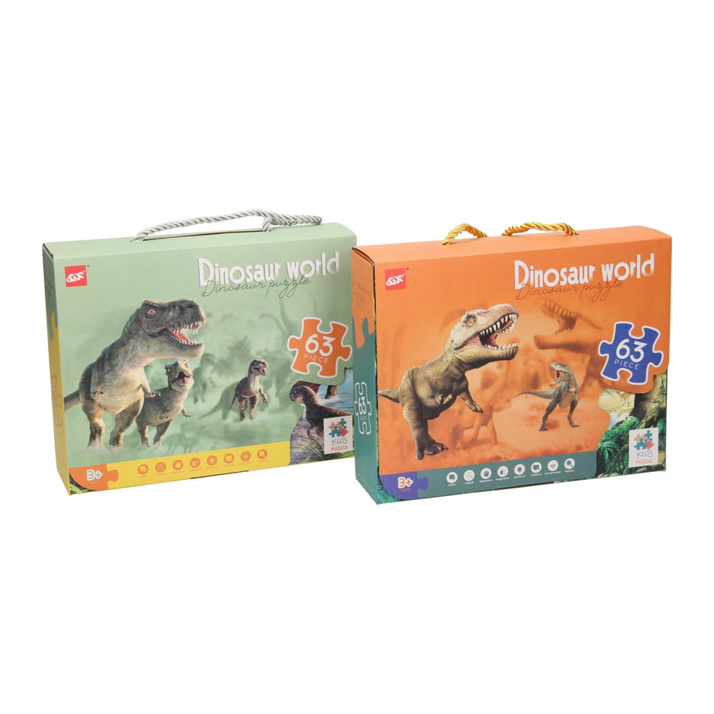 Legpuzzel dino wereld, 63st.