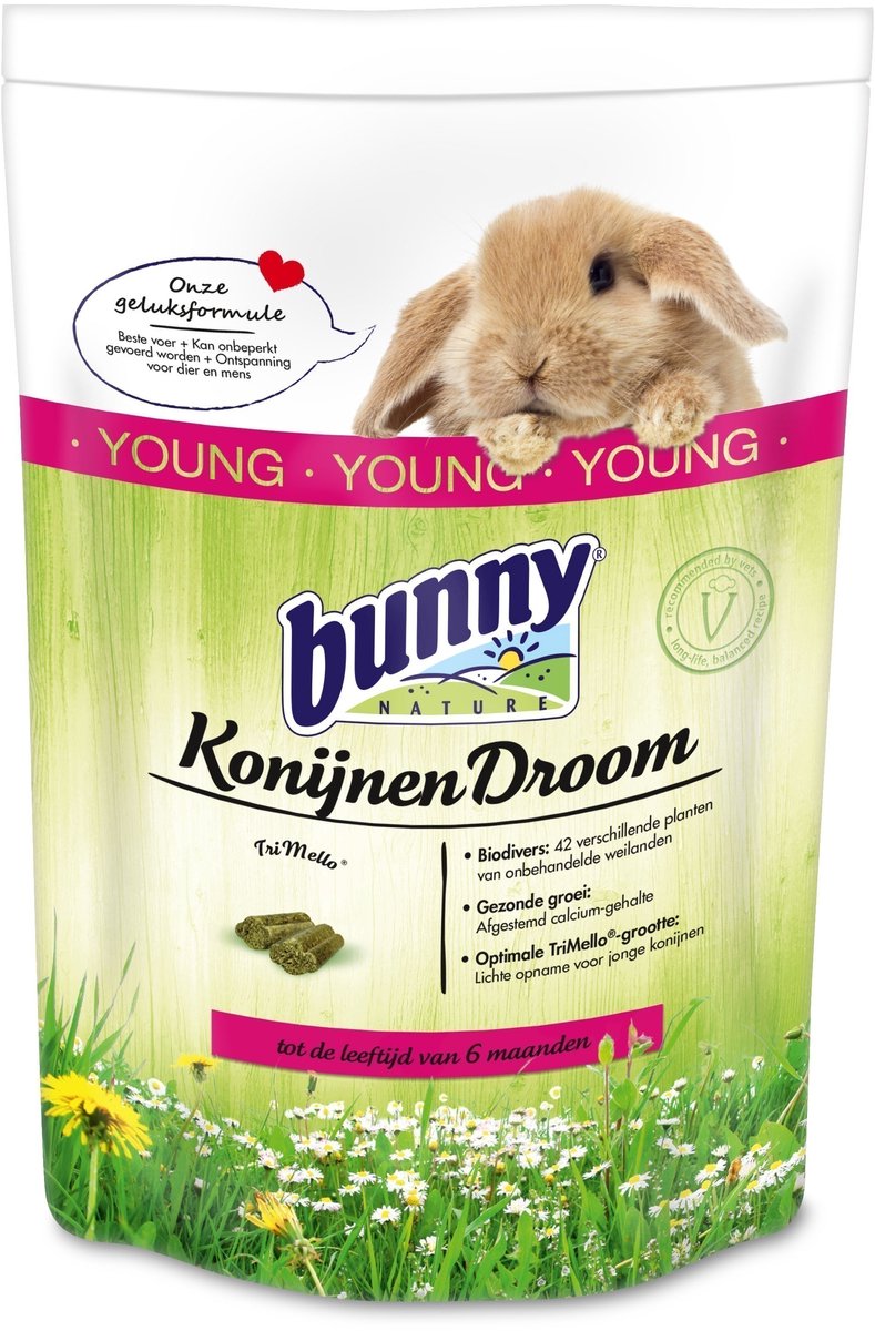 Konijntje natuur Konijnendroom jong
