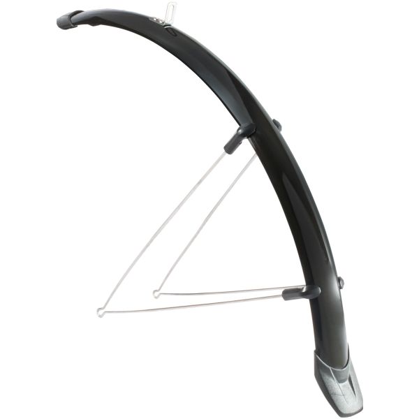 Spatbordset Eurofender Rapido 26 x 51 mm - zwart