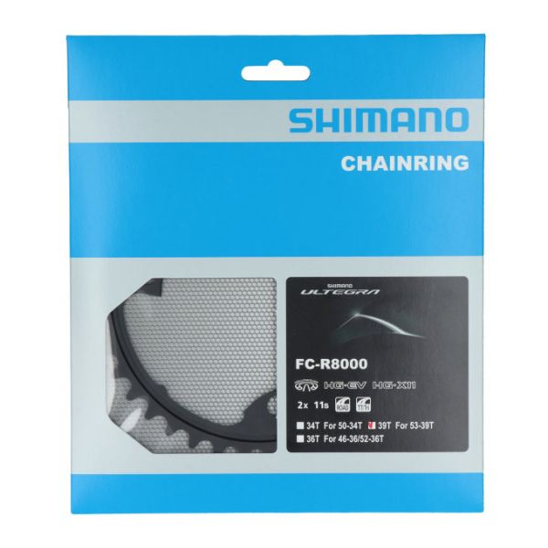 Shimano kettingblad Ultegra 11V 39T Y1W839000 FC-R8000