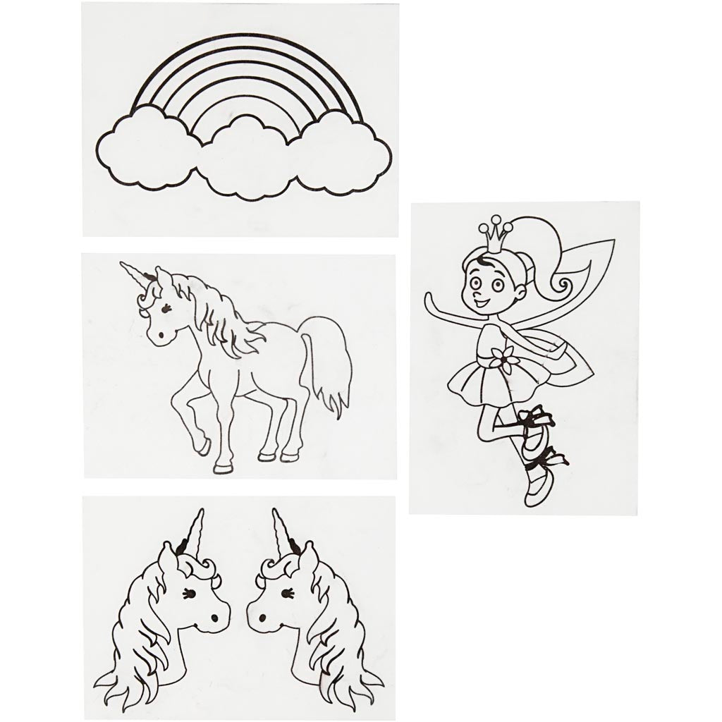 Krimpfolie met Motieven Eenhoorn