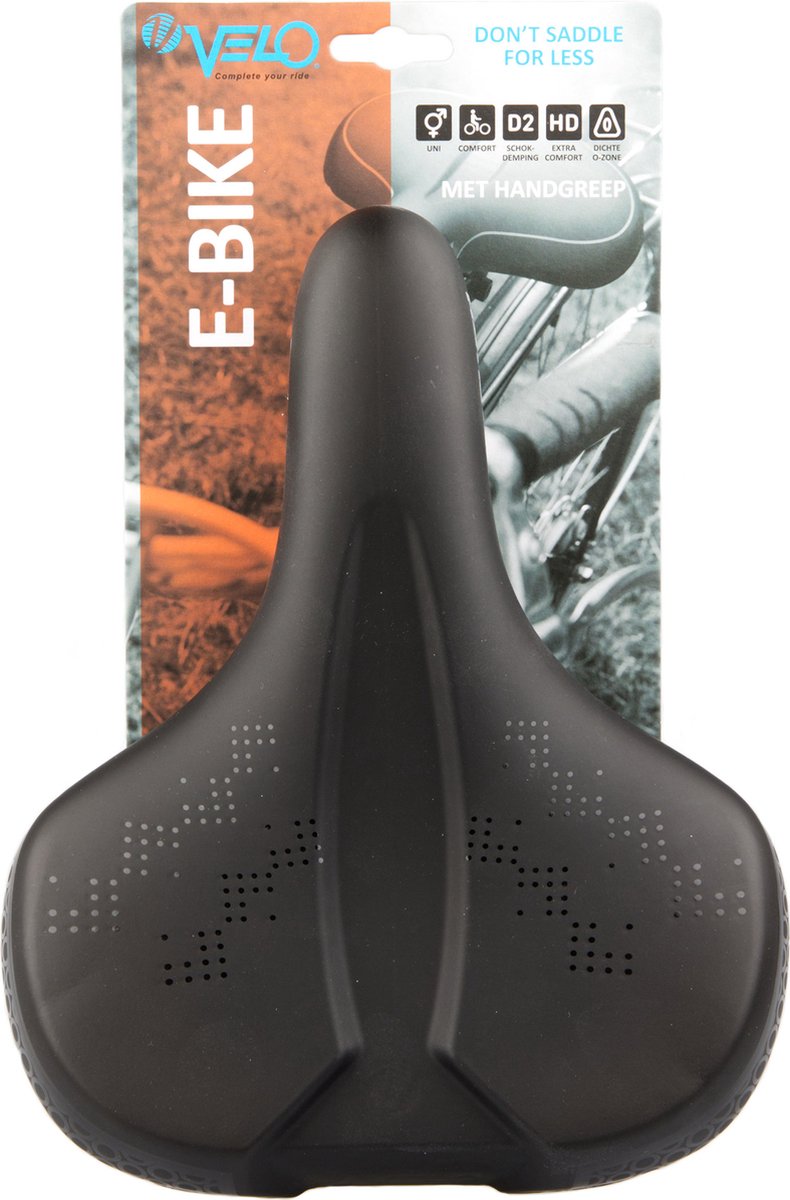 Zadel Velo E-bike met handgreep Comfort (op kaart)