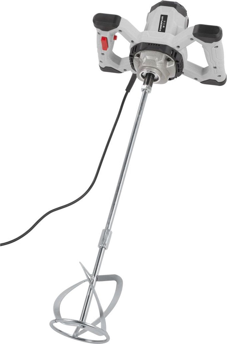 Powerplus beton- en verfmenger powc60210 - 1050w, variabele snelheid - incl roerstaaf 120x580mm