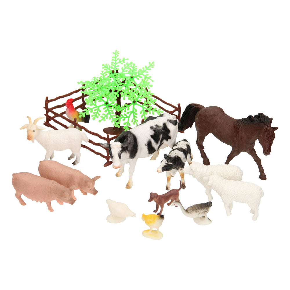 Boerderij speelset, 18dlg
