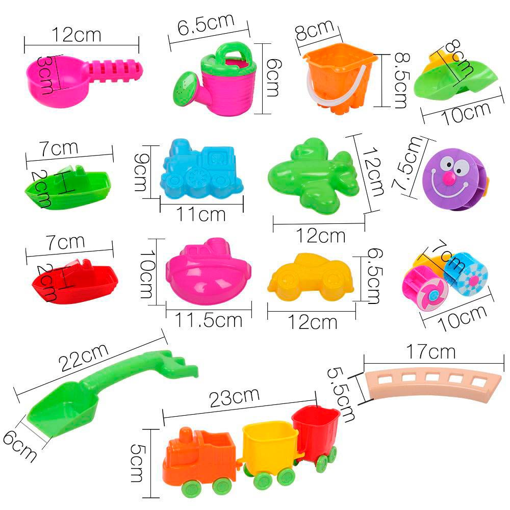 Zand- en waterspeelplaats met parasol