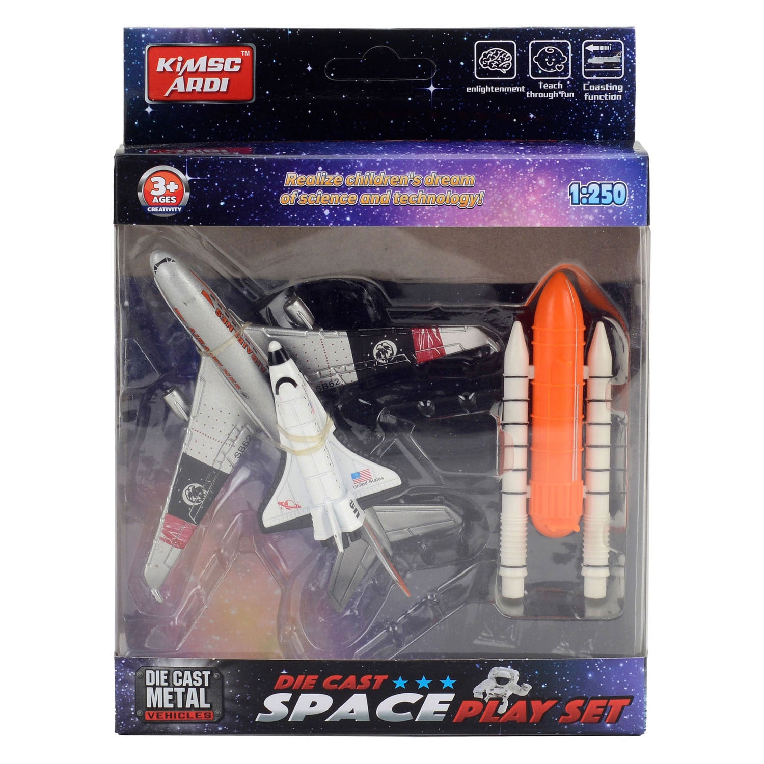 Die-cast ruimteset