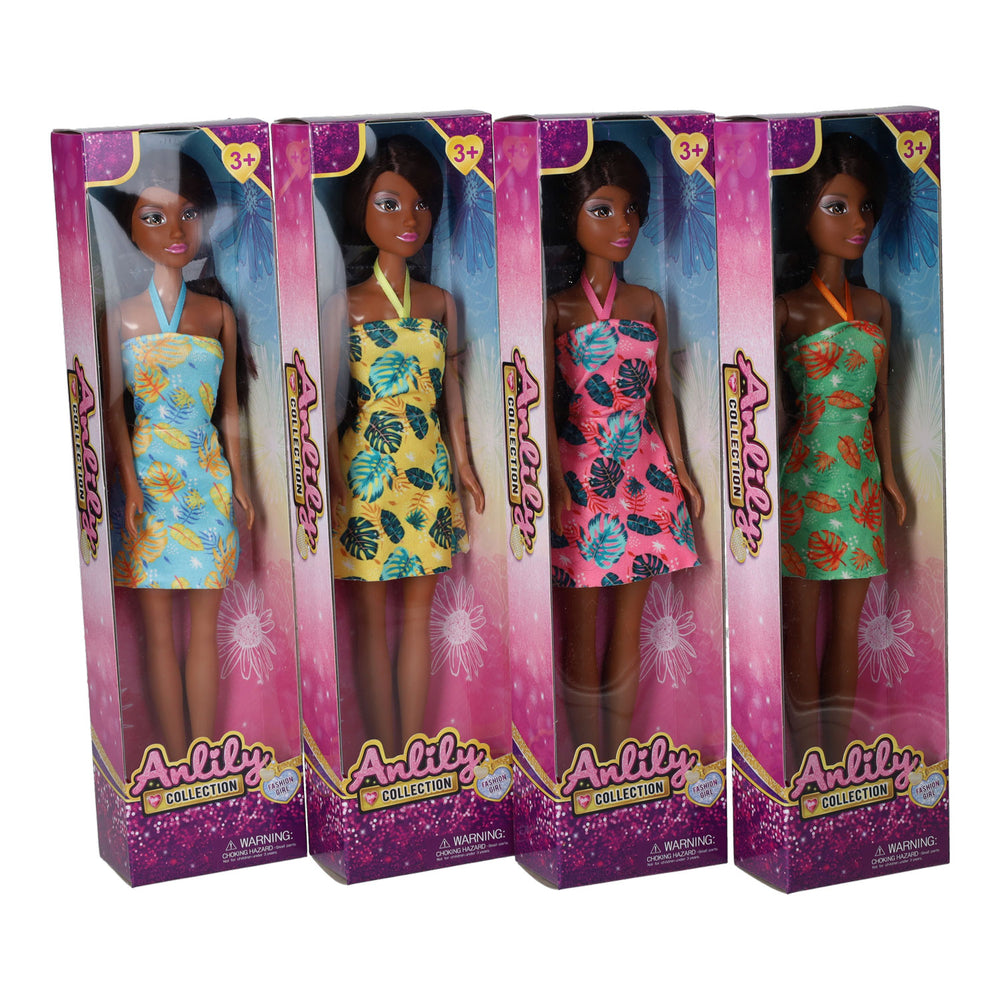 Fashionpop zomerjurk met blaadjes