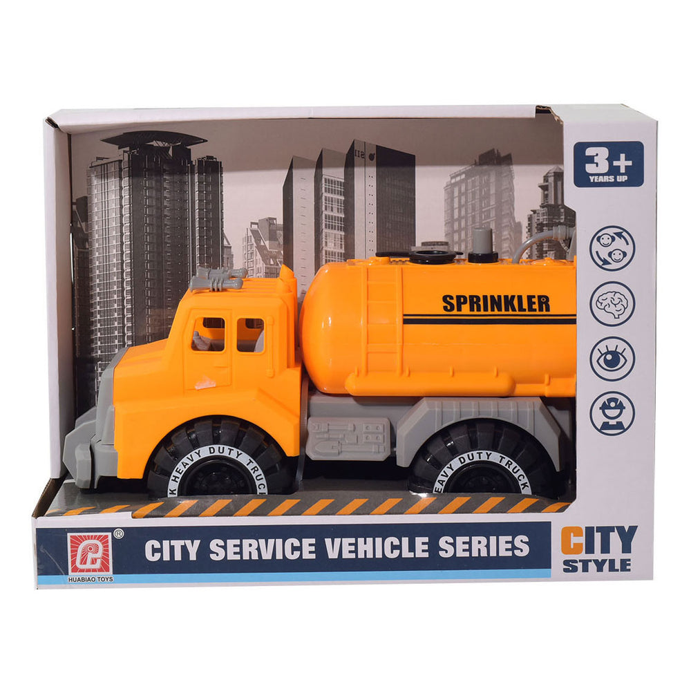 Stadsdienst sproeiwagen