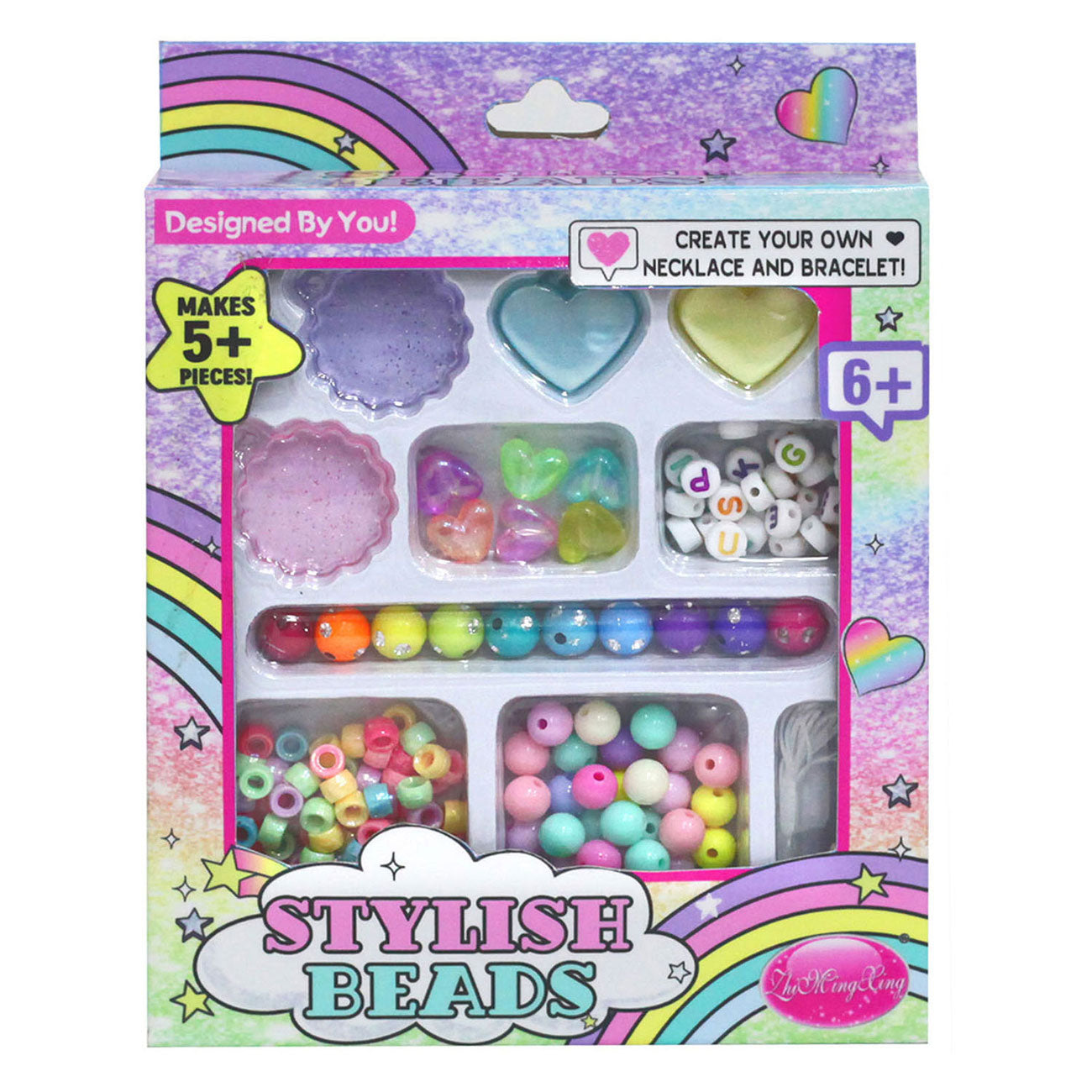Stijlvolle kralen regenboog sieraden maken
