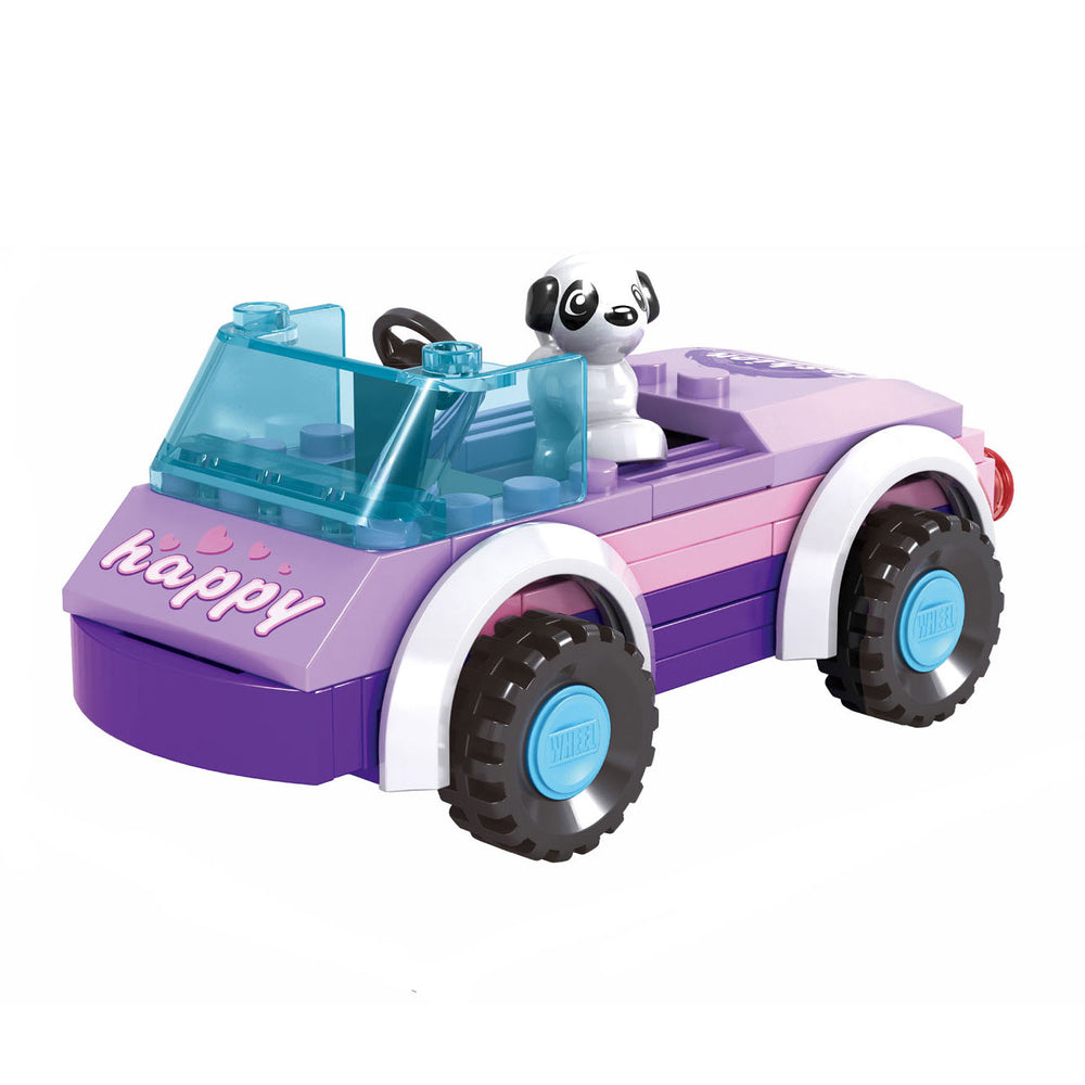 Lobbes bouwset zomerauto cabrio - 56dlg.