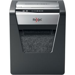 Rexel momentum x415 stille papierversnipperaar - p4 snippers - tot 15 vel - 23l - zwart