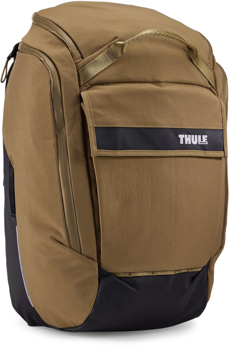 Thule merkloze hybride fietstas rugzak 26l - bruin