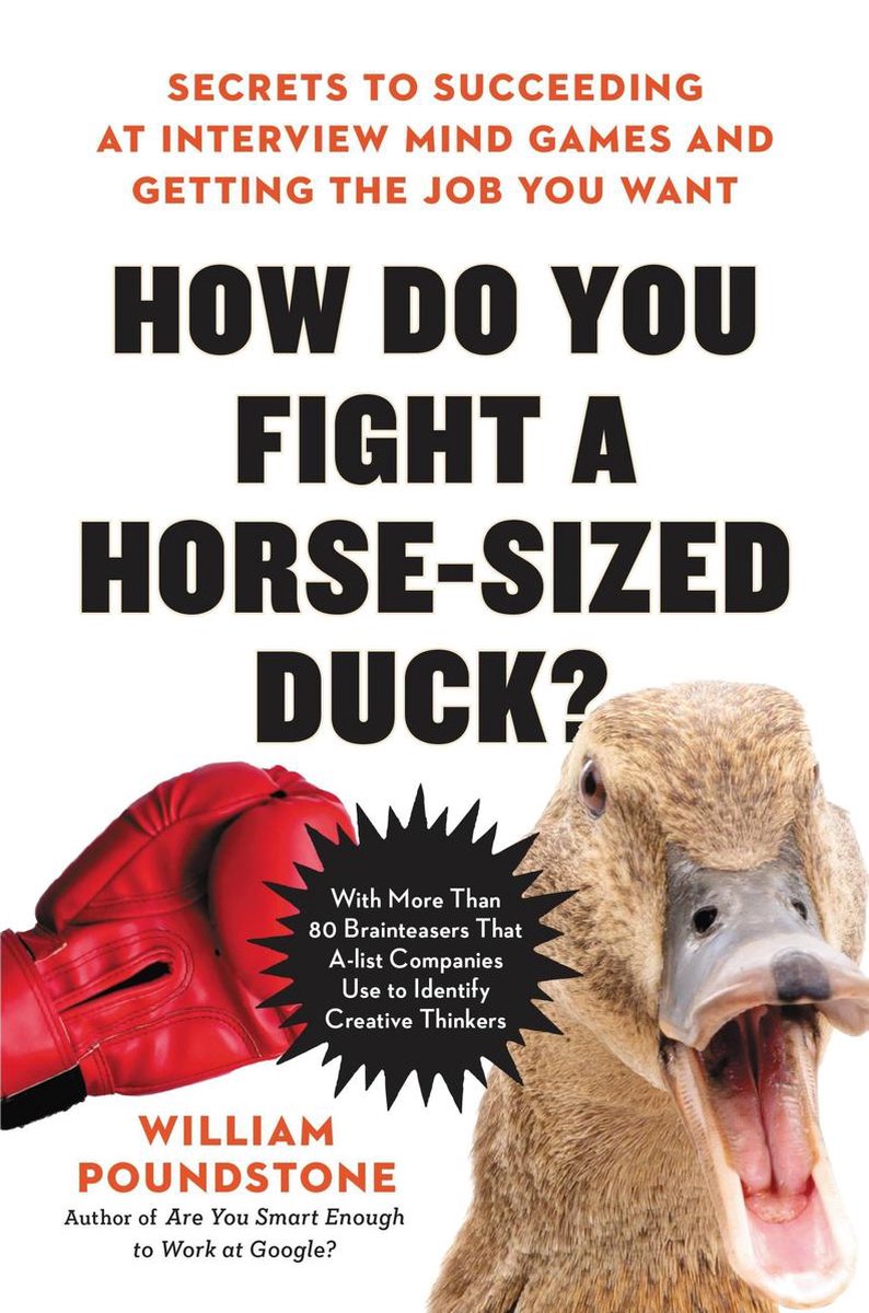 How do you fight a horse-sized duck?