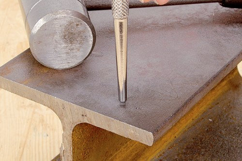 Wolfcraft centerpons | verchroomd | 8 x 125mm | 1 stuk - 7980010