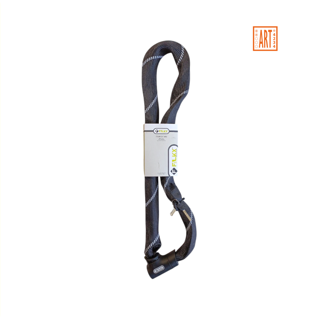 Falkx stark kettingslot 8,3x1400 zwart art**