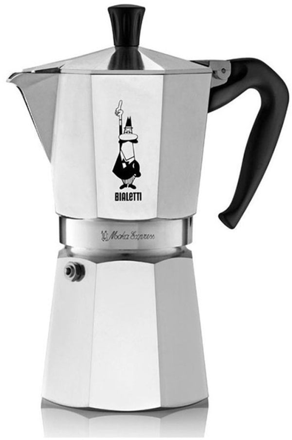 Bialetti moka express - percolator - 9 kops - aluminium