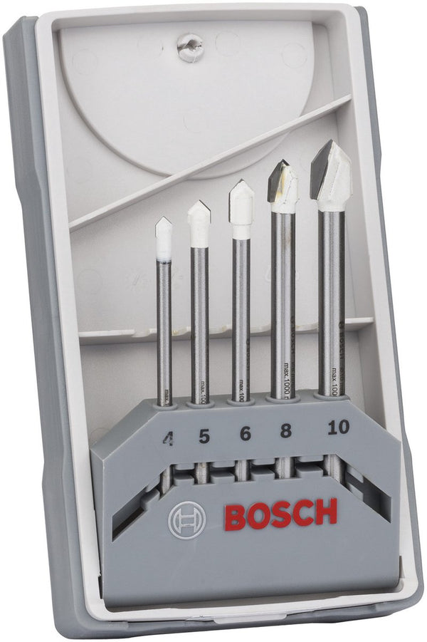 Bosch - 5-delige tegelborenset cyl-9 ceramic 4,0; 5,0; 6,0; 8,0; 10,0 mm
