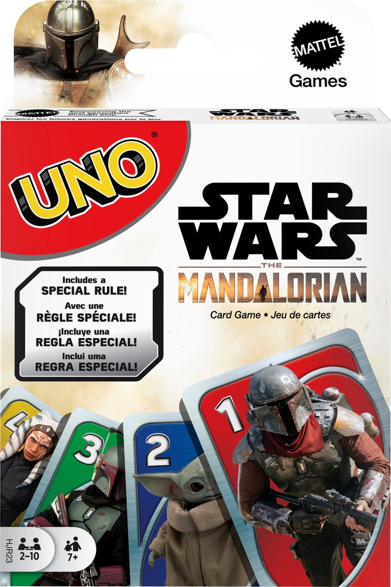 Mattel games uno star wars: the mandalorian - - kaartspel