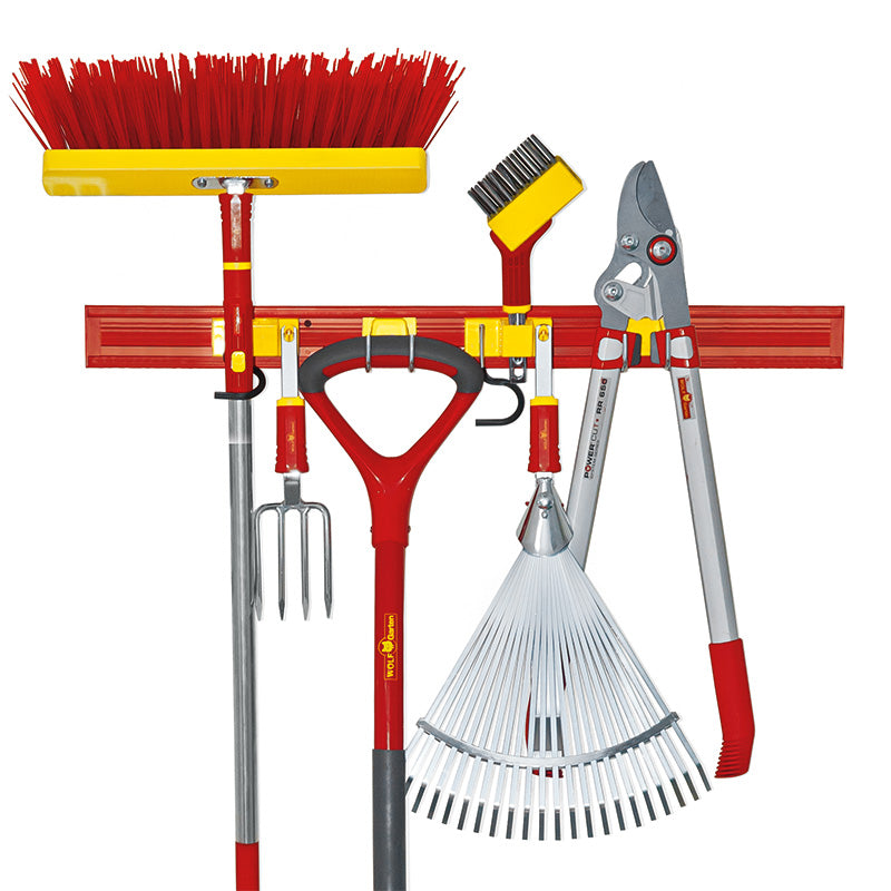 Wolf-garten multi-star um-m opbergsysteem houder (rood geel)