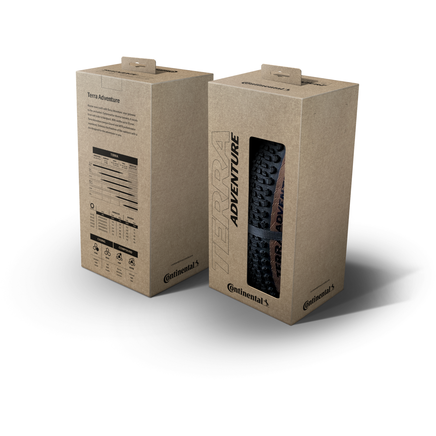 Continental vouwband terra adventure 55-622 tr zwart tr