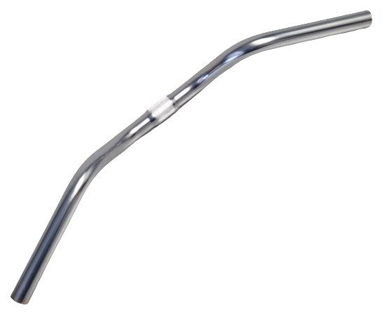 Kgs stuurbocht kinderfiets staal 56 cm zilver