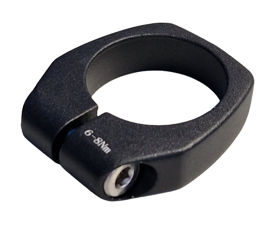 Gazelle zadelpenklem ultieme 2.0 38.6mm 6mm zwart
