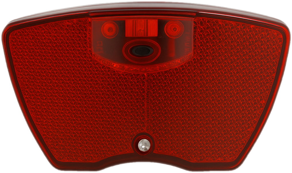 Edge Dragerachterlicht City 3 leds inclusief batterijen (werkplaatsverpakking)