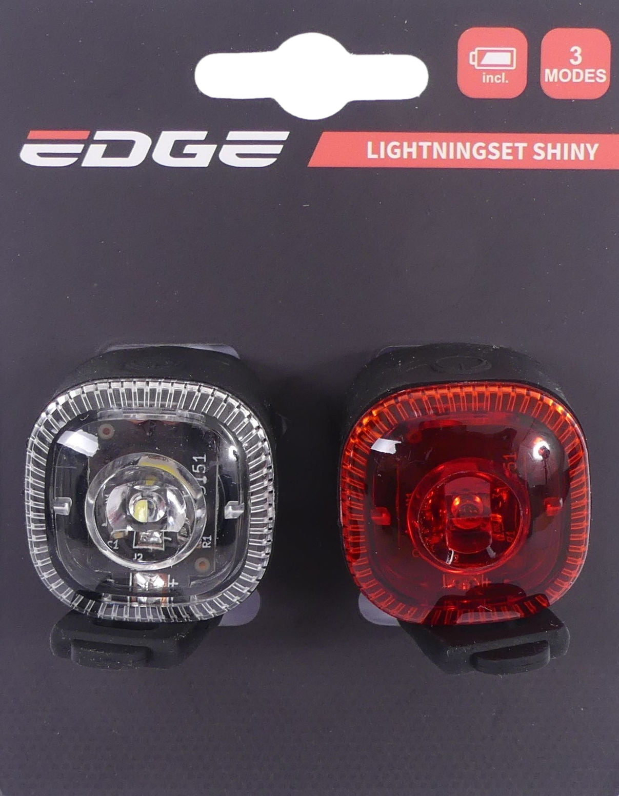 Edge verlichtingsset shiny - voor achter