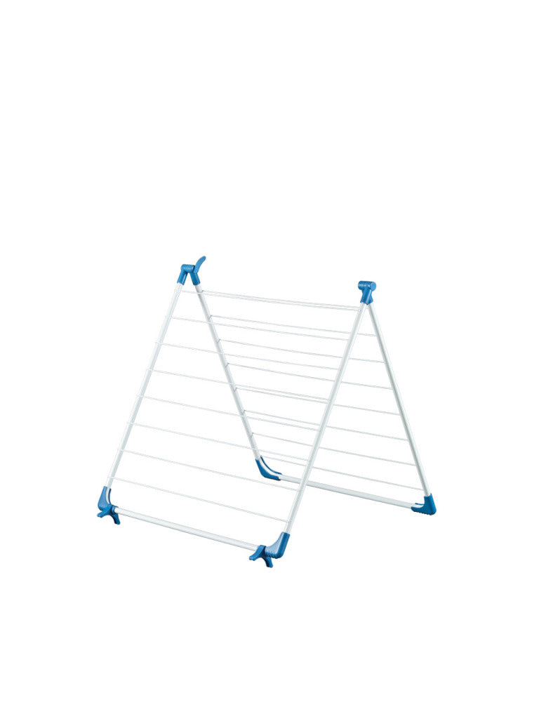 Metaltex cervino badkuipdroogrek 10 m drooglengte wit blauw