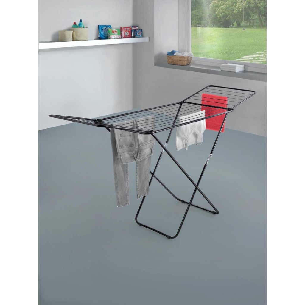 Metaltex vulcano droogrek 18 m drooglengte zwart