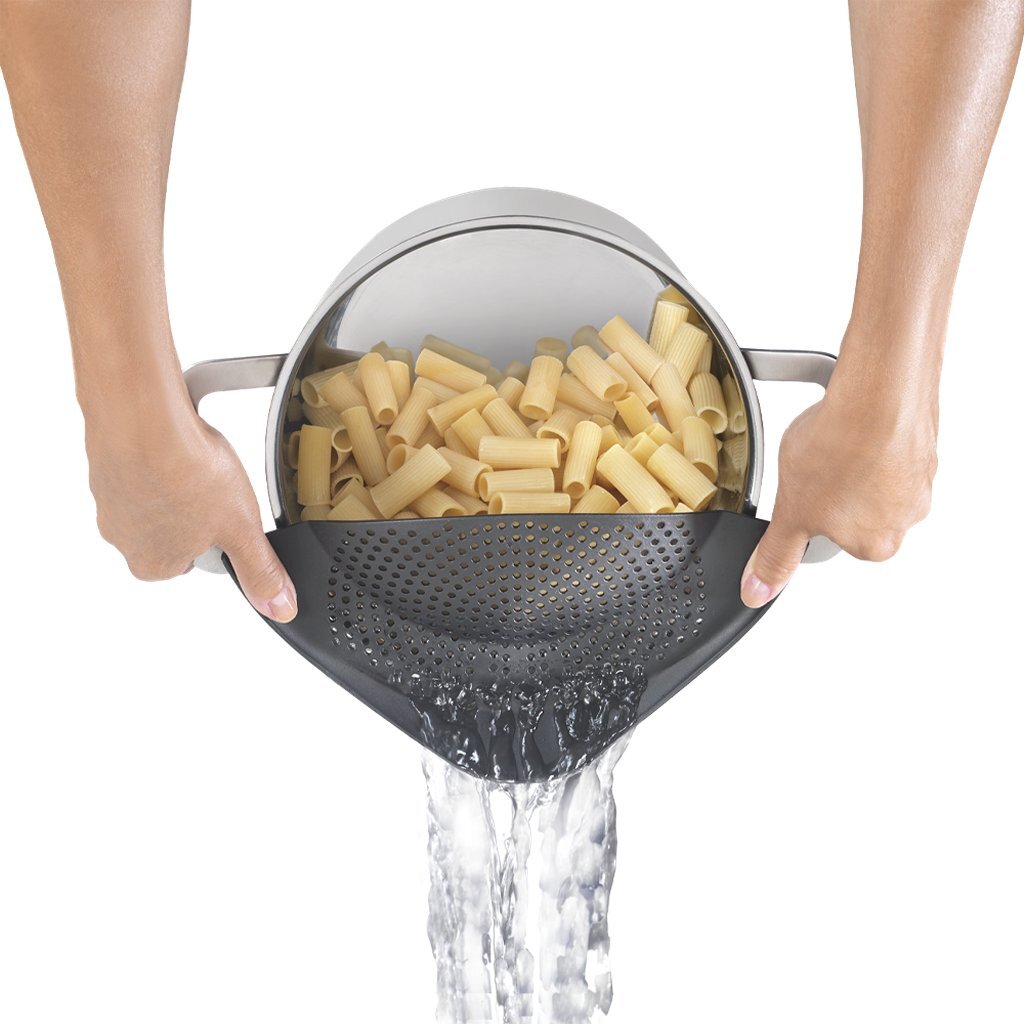 Metaltex afgiethulp 14,5x27,5x9 cm zwart