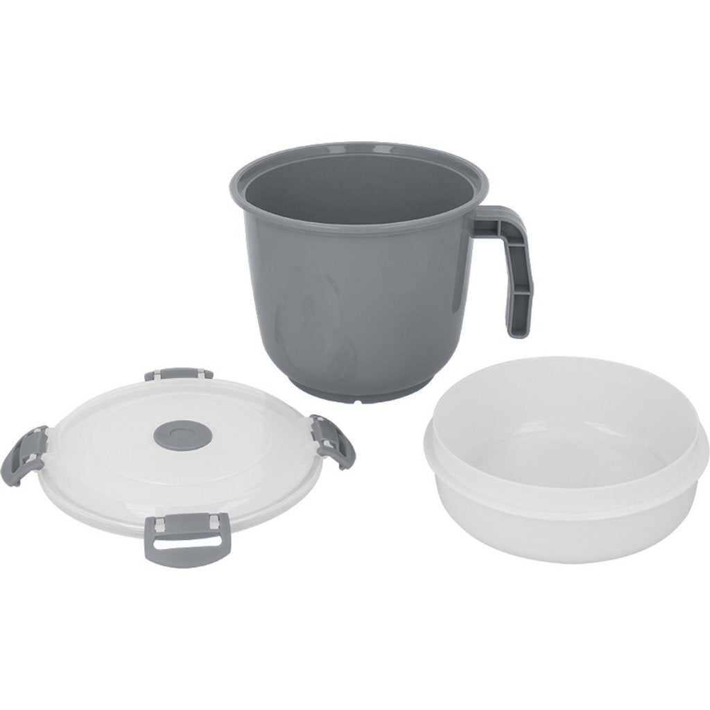 Metaltex vershoudbakje 1l grijs