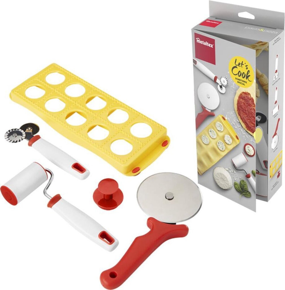 Metaltex deko foodlijnset voor pasta en pizza