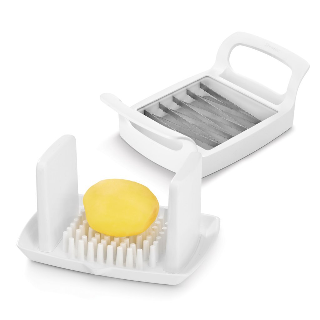 Metaltex keukenhulpjes slicy wit roestvrij staal