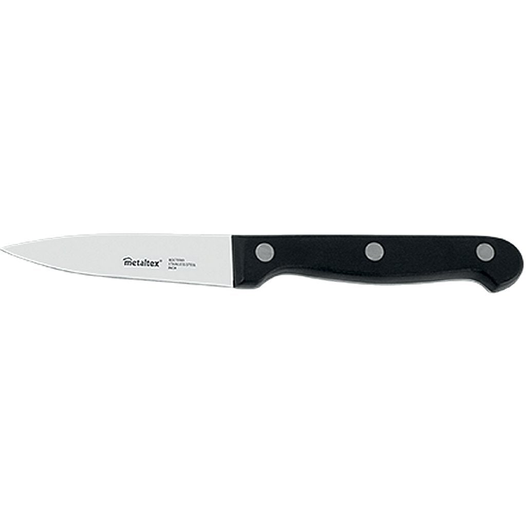 Metaltex professionele schilmes 18 cm zwart RVS