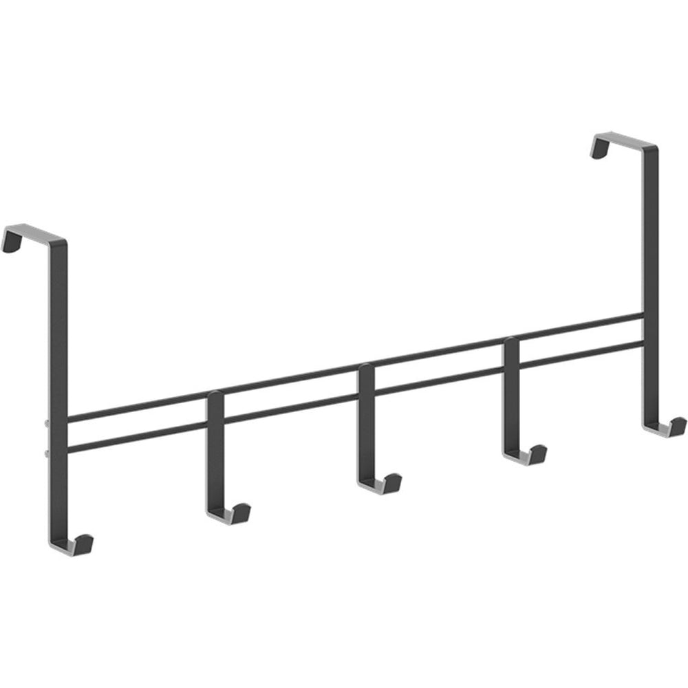Metaltex deurkapstok 38x15x4,5 cm zwart